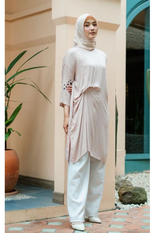 Azzura Kaftan Tunik Creme